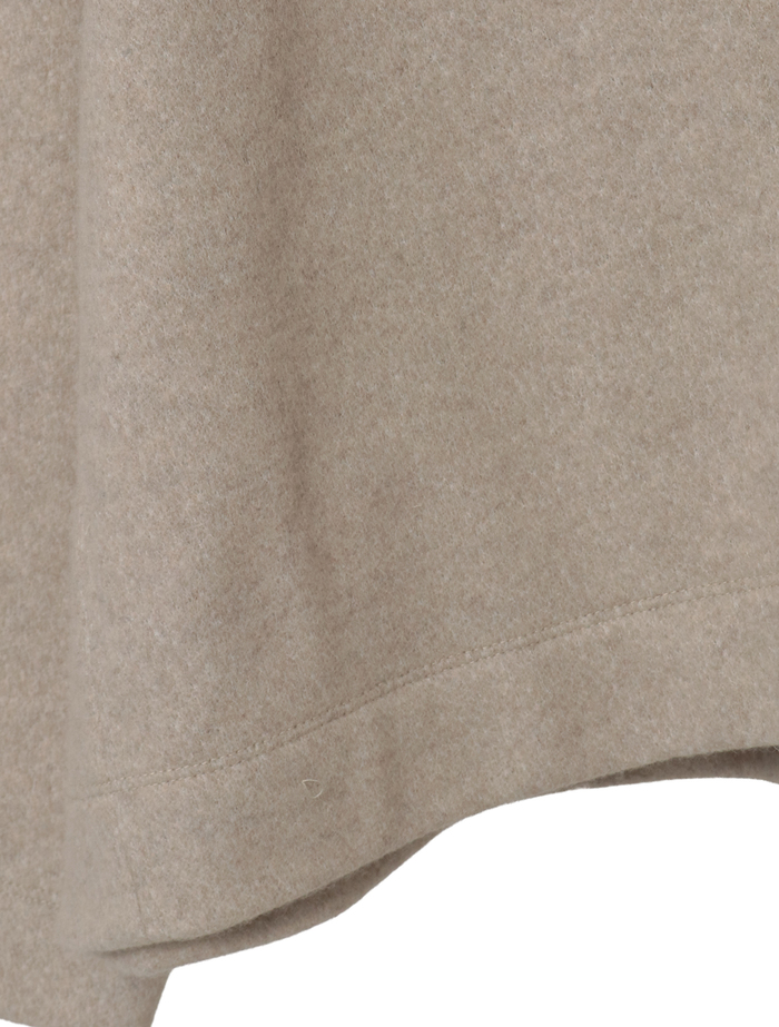 マットフィニッシュウールジャージフーディ 詳細画像 オフホワイト 6