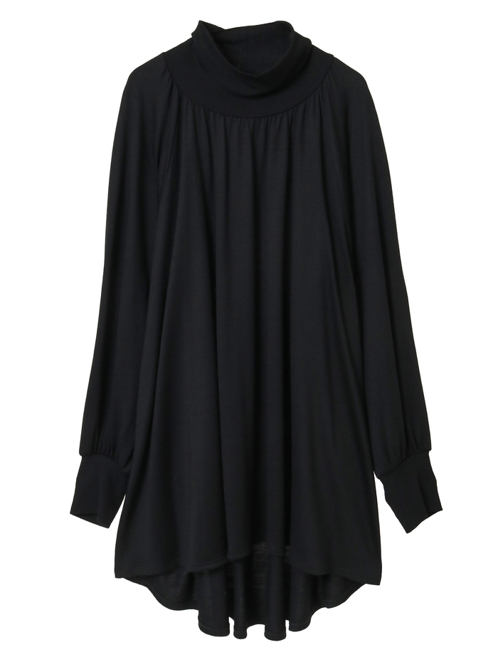 バンデーラ天竺ギャザーチュニック 詳細画像 ブラック 1