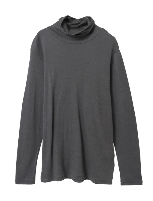 スーピマカシミヤダブルガーゼロングTシャツ