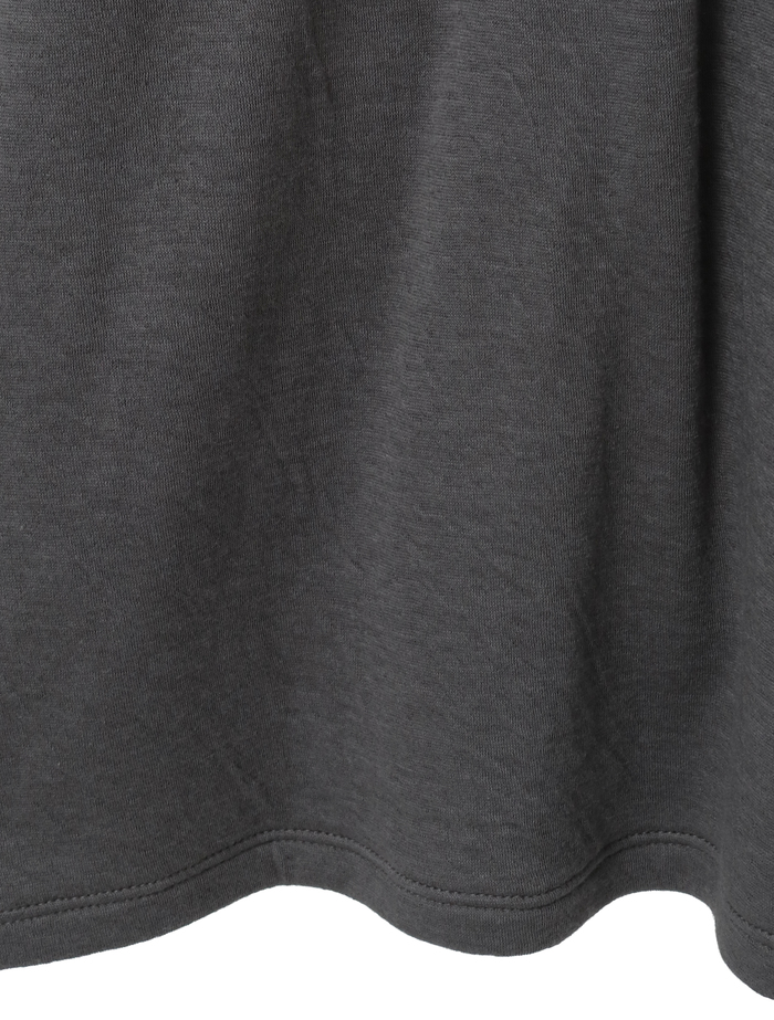 スーピマカシミヤダブルガーゼロングTシャツ 詳細画像 グレー 5