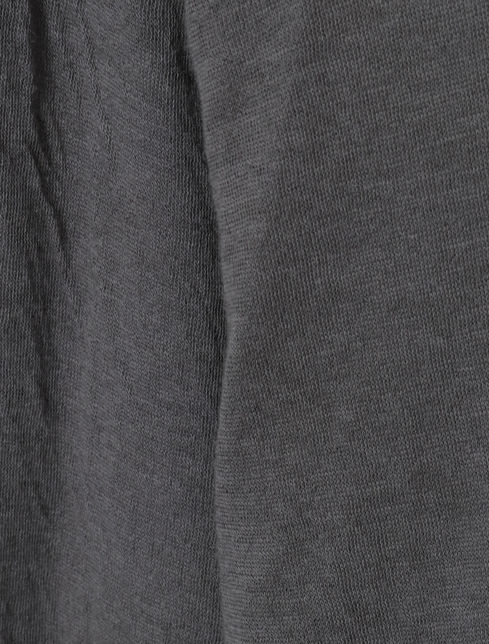 スーピマカシミヤダブルガーゼロングTシャツ 詳細画像 グレー 6