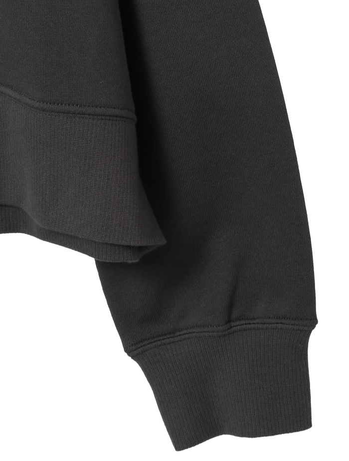 ソフト裏毛スウェットシャツ 詳細画像 チャコールグレー 4