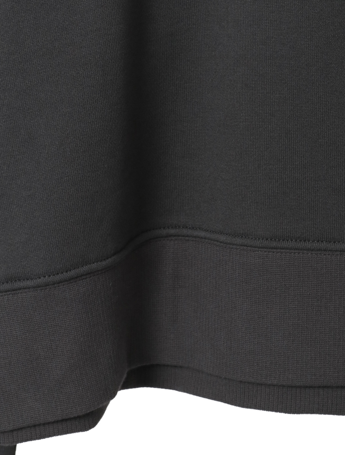 ソフト裏毛スウェットシャツ 詳細画像 チャコールグレー 5