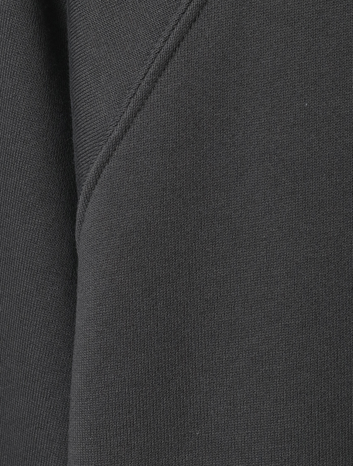 ソフト裏毛スウェットシャツ 詳細画像 チャコールグレー 6