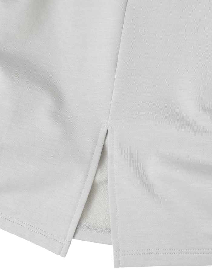 テンセルコットンスウェットウエストタックプルオーバー 詳細画像 ライトグレー 7