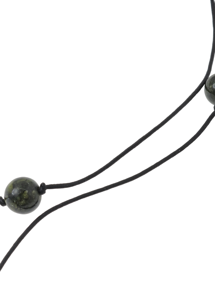 【ANNIKA INEZ/アニカイネズ】ベルト-ネックレス/Beaded Belt-Necklace 詳細画像 グリーン 2