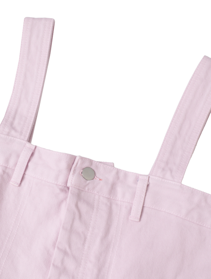 【ESLOW/エスロー】DENIM OVER ALL 詳細画像 ピンク 3