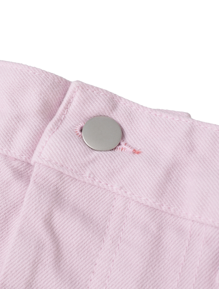 【ESLOW/エスロー】DENIM OVER ALL 詳細画像 ピンク 8