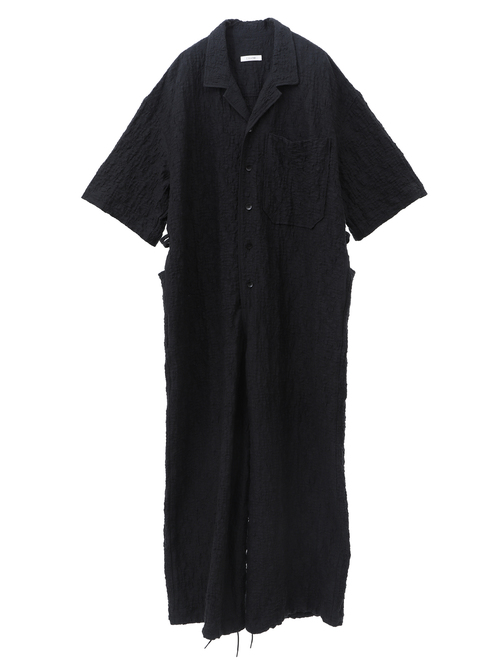 【ESLOW/エスロー】RASCHEL JAQUARD JUMPSUITS