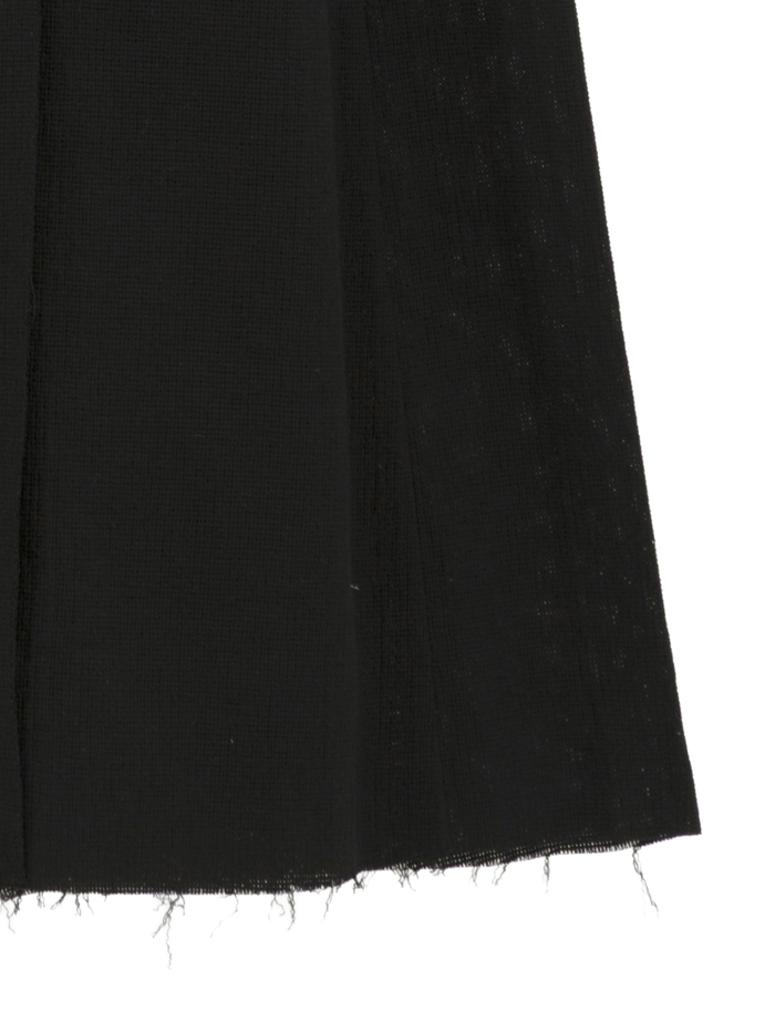 【ESLOW/エスロー】LINEN PANAMA CAMISOLE DRESS 詳細画像 ブラック 6