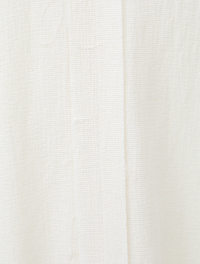 【ESLOW/エスロー】LINEN PANAMA CAMISOLE DRESS 詳細画像 ホワイト 6