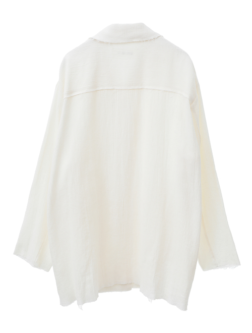 【ESLOW/エスロー】LINEN PANAMA CHORE JACKET