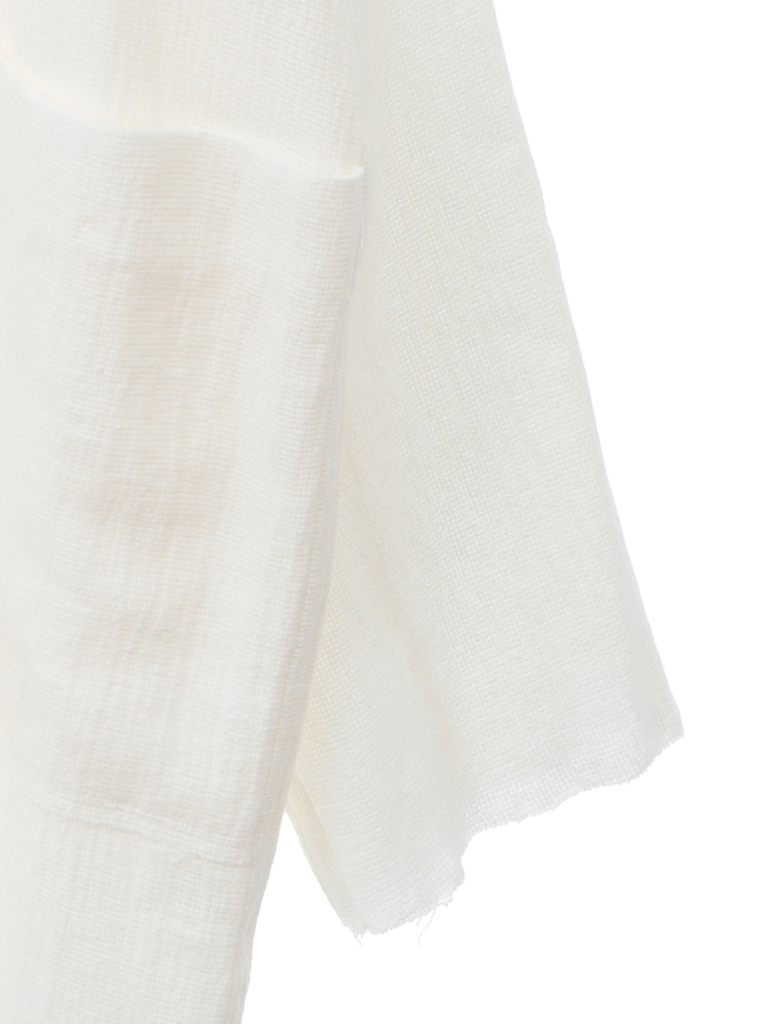 【ESLOW/エスロー】LINEN PANAMA CHORE JACKET 詳細画像 ホワイト 4