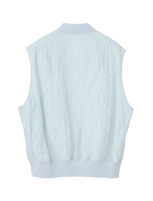 【ESLOW/エスロー】RASCHEL JAQUARD SLEEVELESS MA-1