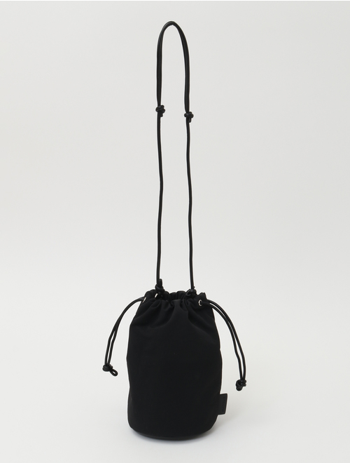 【ESLOW/エスロー】NYLON I-LINED DRAWSTRING BAG