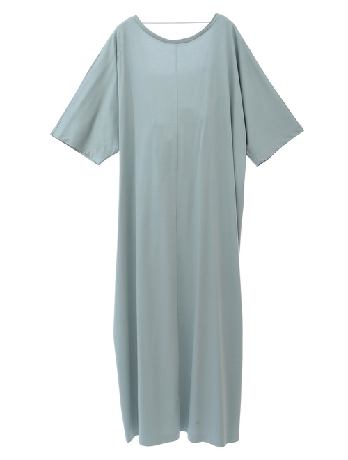 【ESLOW/エスロー】PLAIN JERSEY LAYERED DRESS