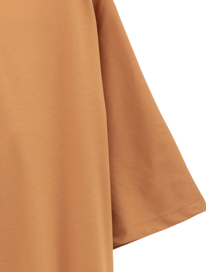 【ESLOW/エスロー】PLAIN JERSEY LAYERED DRESS 詳細画像 オレンジ 4