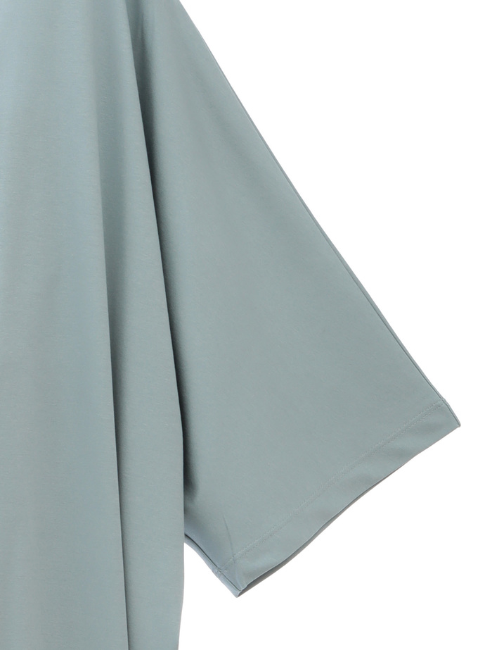 【ESLOW/エスロー】PLAIN JERSEY LAYERED DRESS 詳細画像 サックスブルー 4
