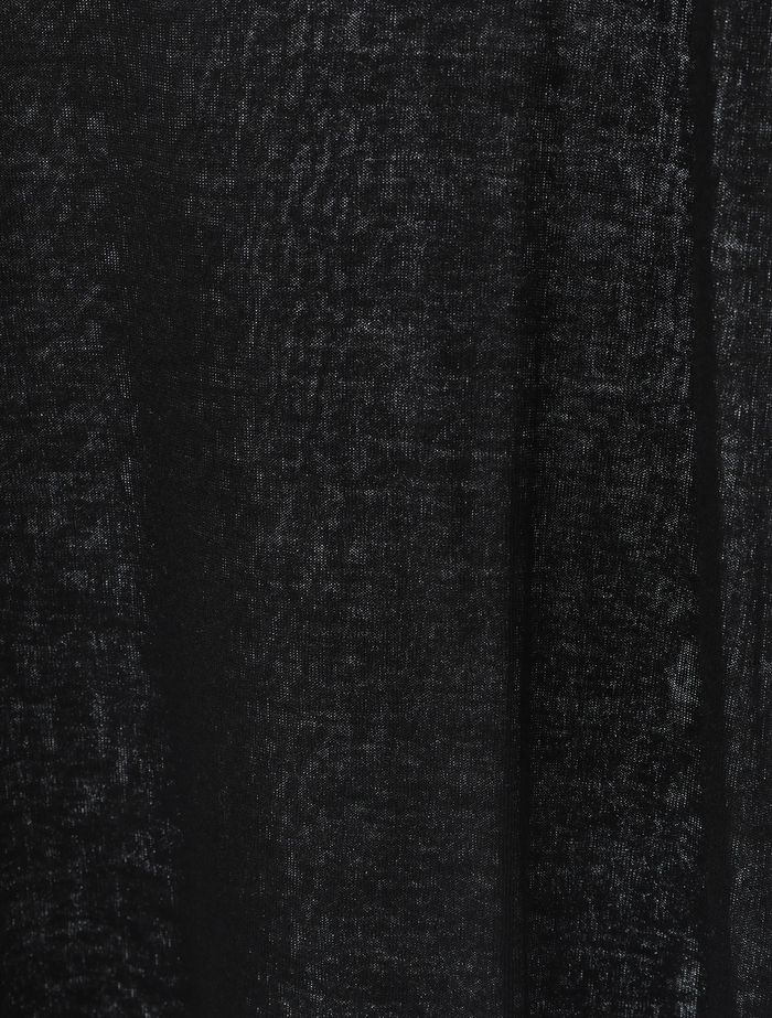 【ESLOW/エスロー】SHEERED JERSEY LAYERED TANK TOP 詳細画像 ブラック×グリーン 11