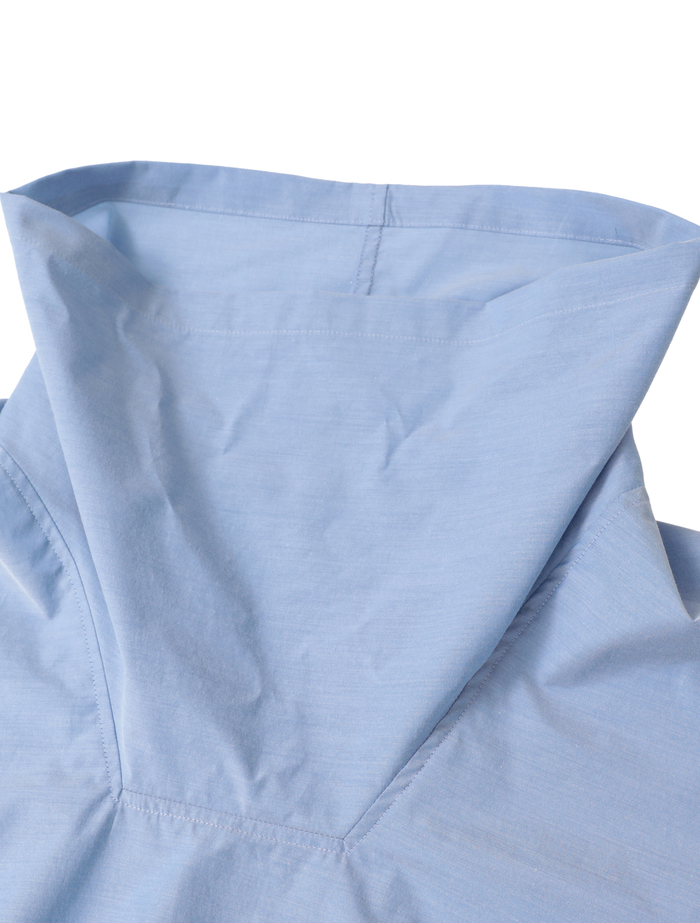 タイプライターハイネックブラウス 詳細画像 ブルー 4