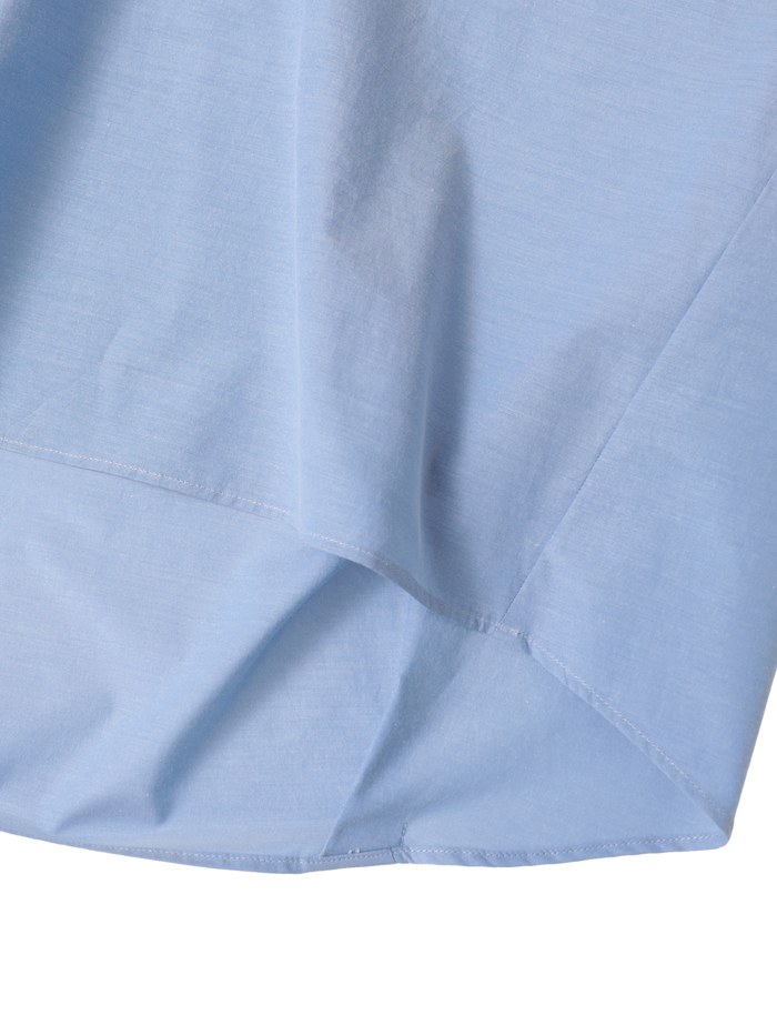 タイプライターハイネックブラウス 詳細画像 ブルー 8