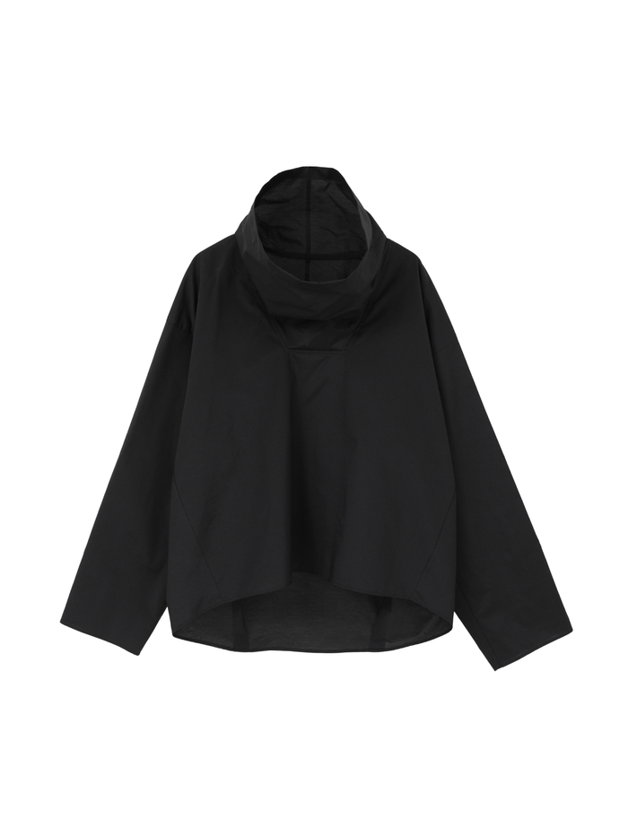 タイプライターハイネックブラウス 詳細画像 ブラック 1