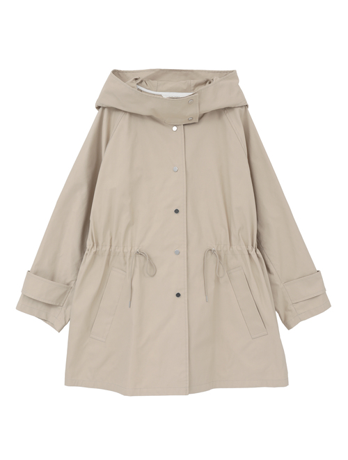 リサイクルナイロンフーディコート