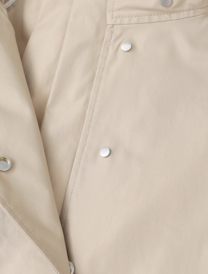 リサイクルナイロンフーディコート 詳細画像 ライトベージュ 13