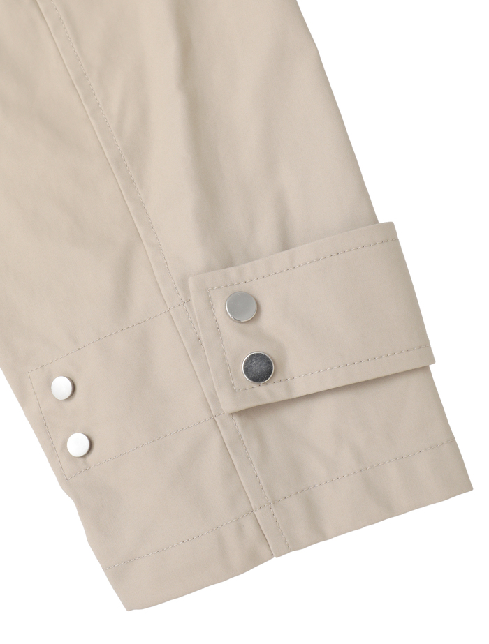 リサイクルナイロンフーディコート 詳細画像 ライトベージュ 5