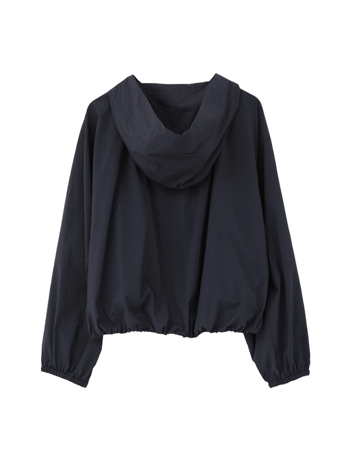 コットンナイロンワッシャーバルーンフーディーブルゾン 詳細画像 ネイビー 2