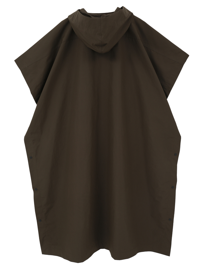 ポリエステルウォータープルーフポンチョ 詳細画像 カーキ 4