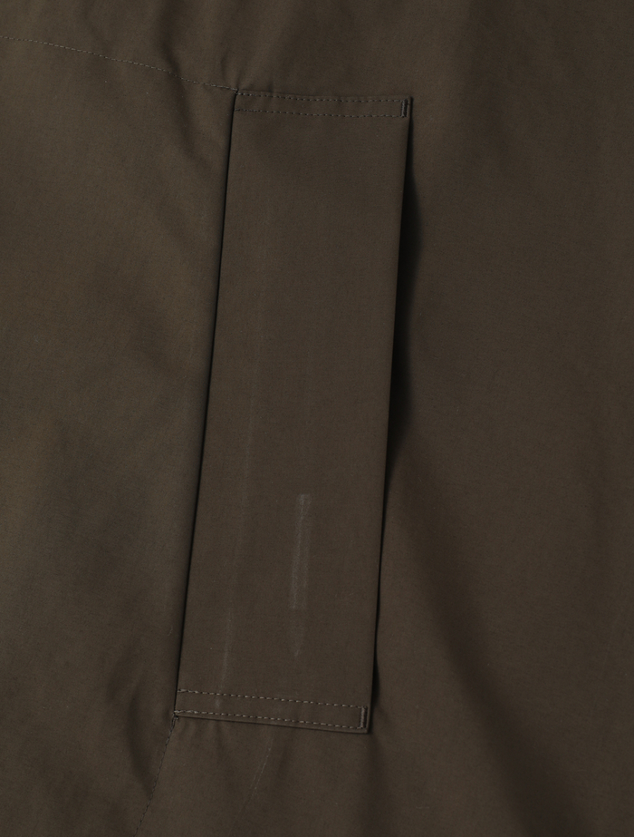 ポリエステルウォータープルーフポンチョ 詳細画像 カーキ 7