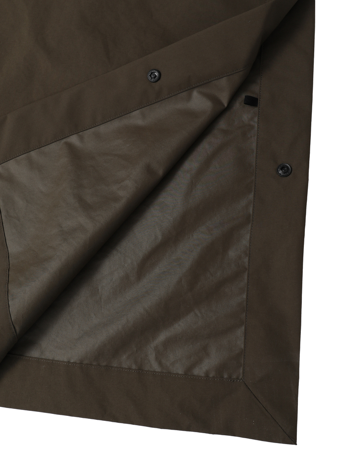 ポリエステルウォータープルーフポンチョ 詳細画像 カーキ 9