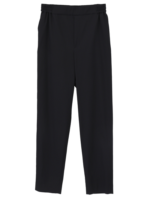 コットンキュプララチネテーパードパンツ