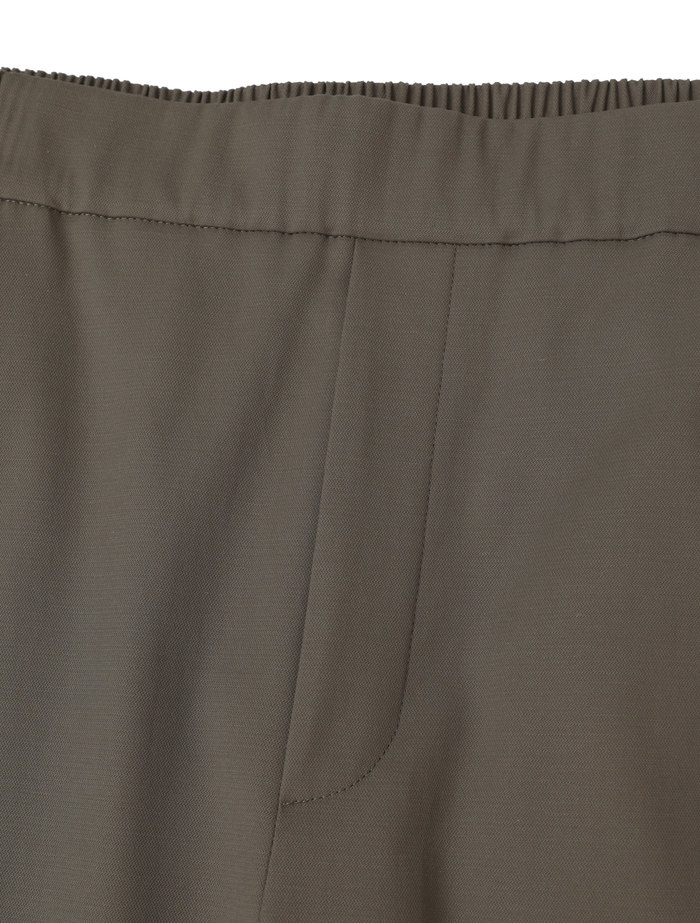 コットンキュプララチネテーパードパンツ 詳細画像 カーキグレー 4