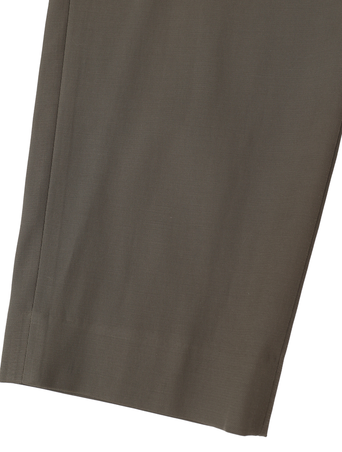 コットンキュプララチネテーパードパンツ 詳細画像 カーキグレー 6