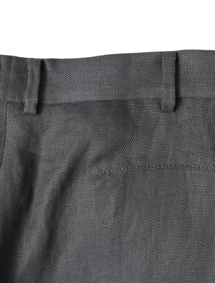 リネンオックスカーブパンツ 詳細画像 グレー 5