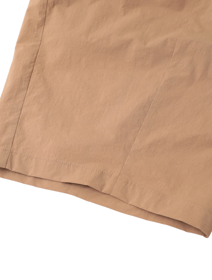 コットンナイロンワッシャータックイージーパンツ 詳細画像 キャメル 10