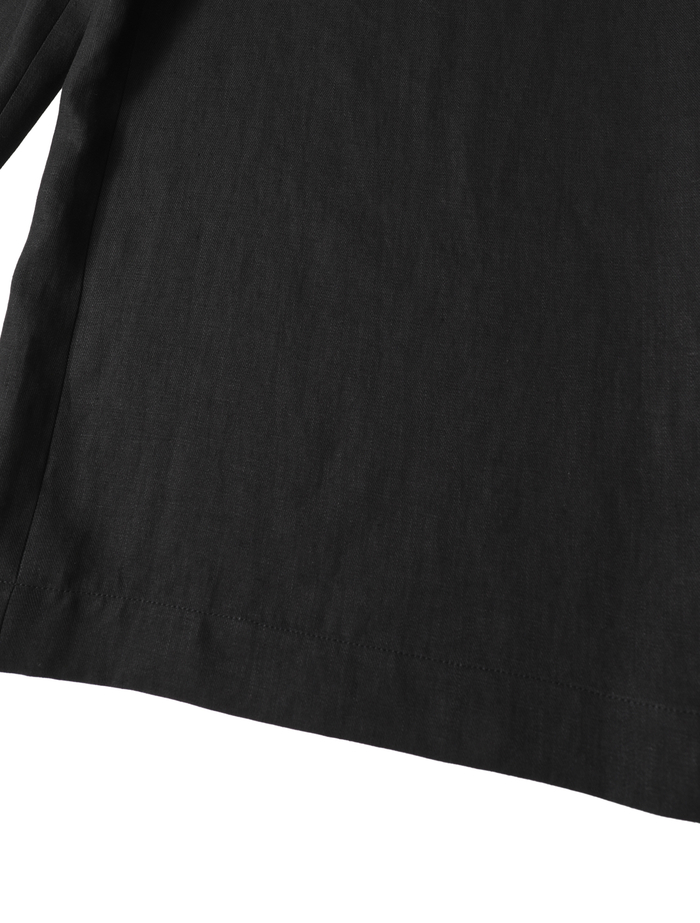 高密度ツイルジャパンリネンカーペンターパンツ 詳細画像 ブラック 8