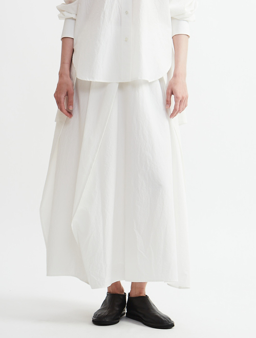 ハイカウントタイプライター/ストライプバルーンスカート