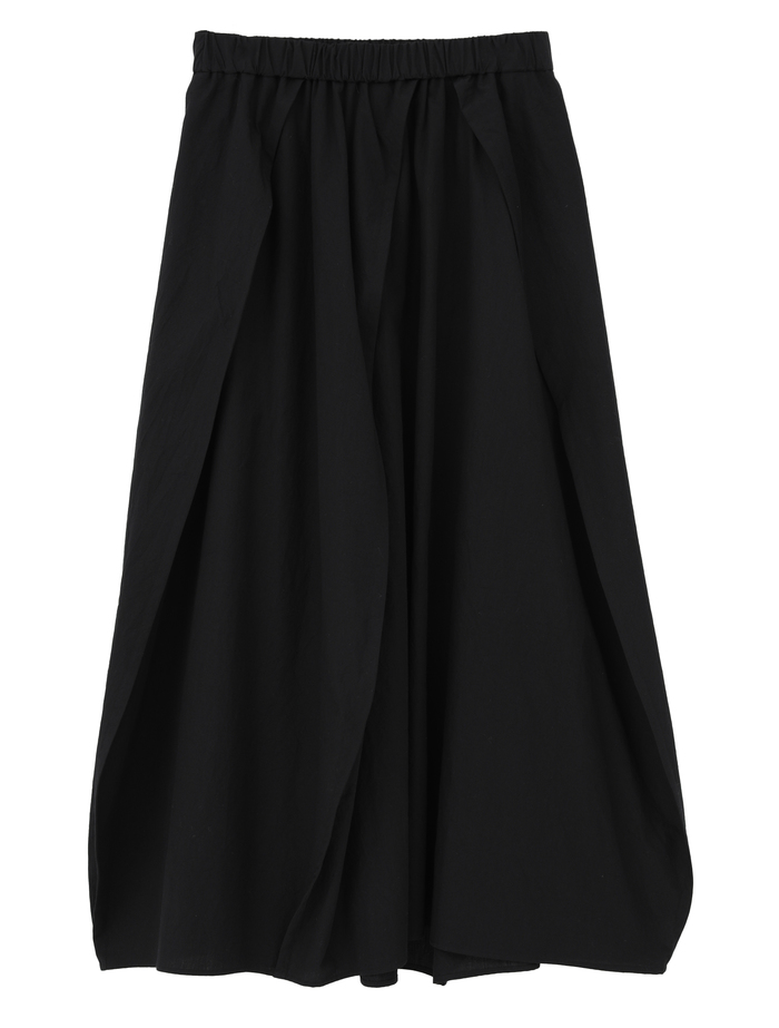 ハイカウントタイプライター/ストライプバルーンスカート 詳細画像 ブラック 1