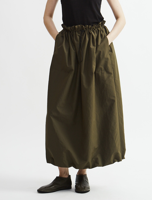 ポリエステルウォータープルーフバルーンスカート