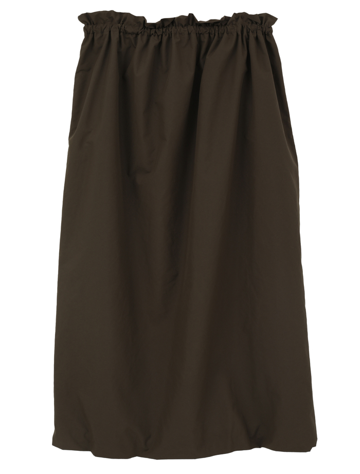 ポリエステルウォータープルーフバルーンスカート 詳細画像 カーキ 3