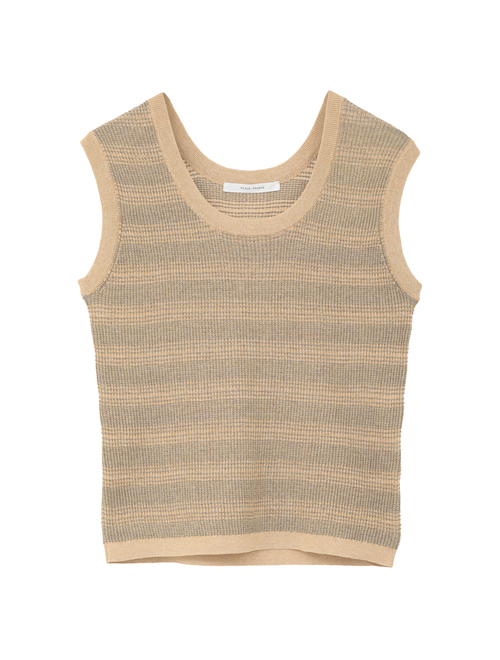 VALLONEニットタンクトップ