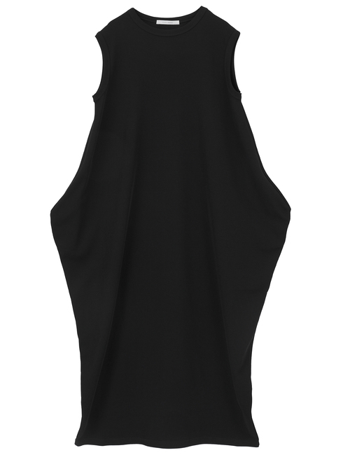 強撚スムースアシンメトリーワンピース