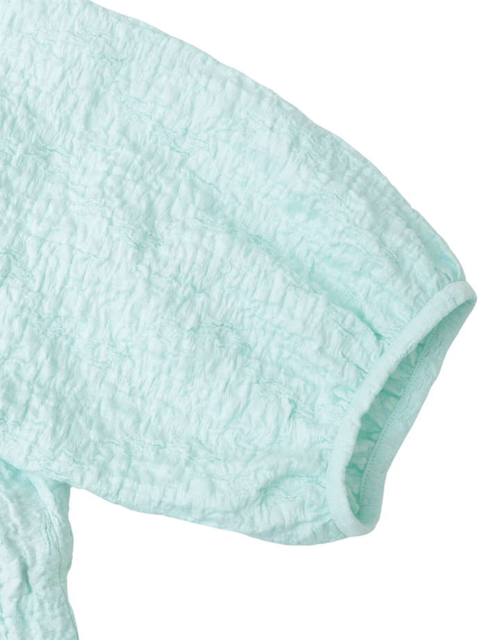 ラッセルジャカードボリュームスリーブブラウス 詳細画像 ミント 4