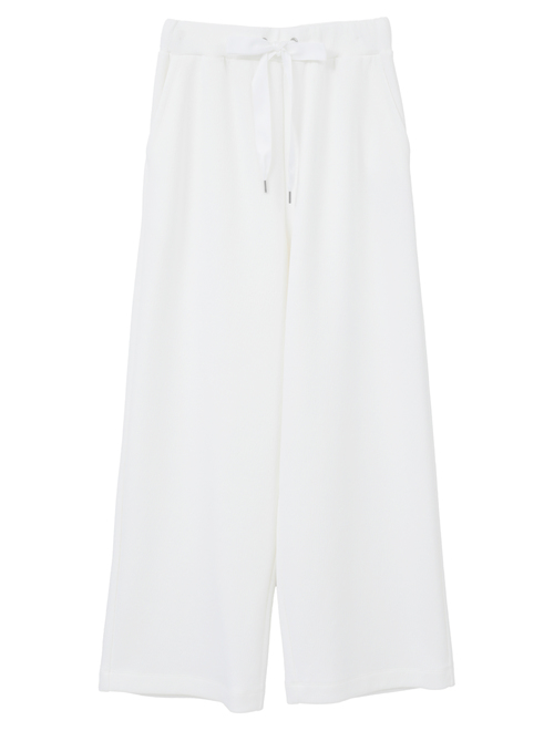 コットンナイロンダブルスウェットパンツ