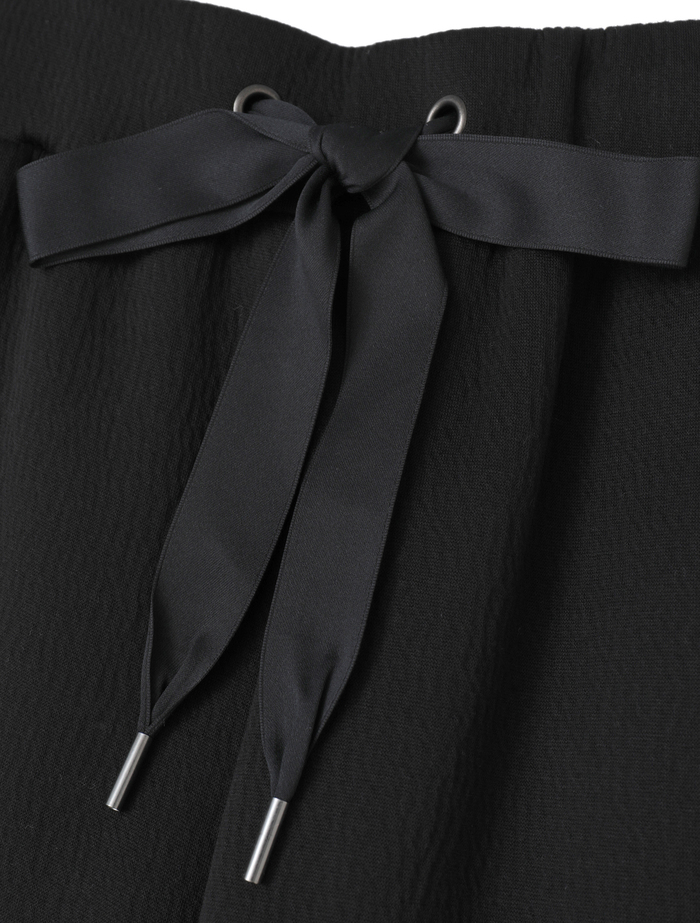 コットンナイロンダブルスウェットパンツ 詳細画像 ブラック 3