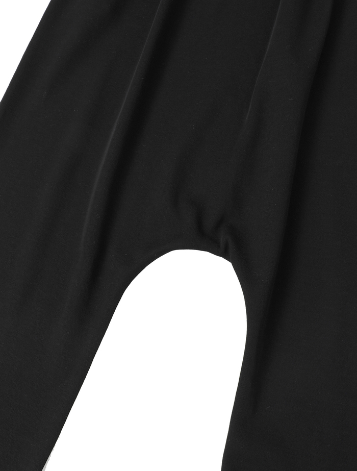 強撚スムースサルエルパンツ 詳細画像 ブラック 5