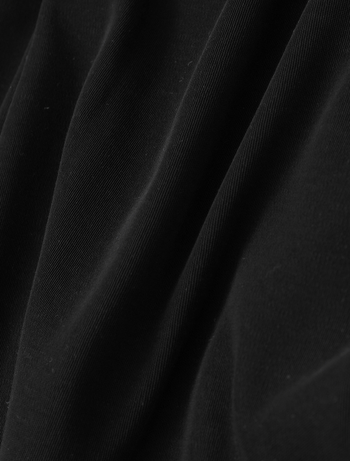 強撚スムースサルエルパンツ 詳細画像 ブラック 7